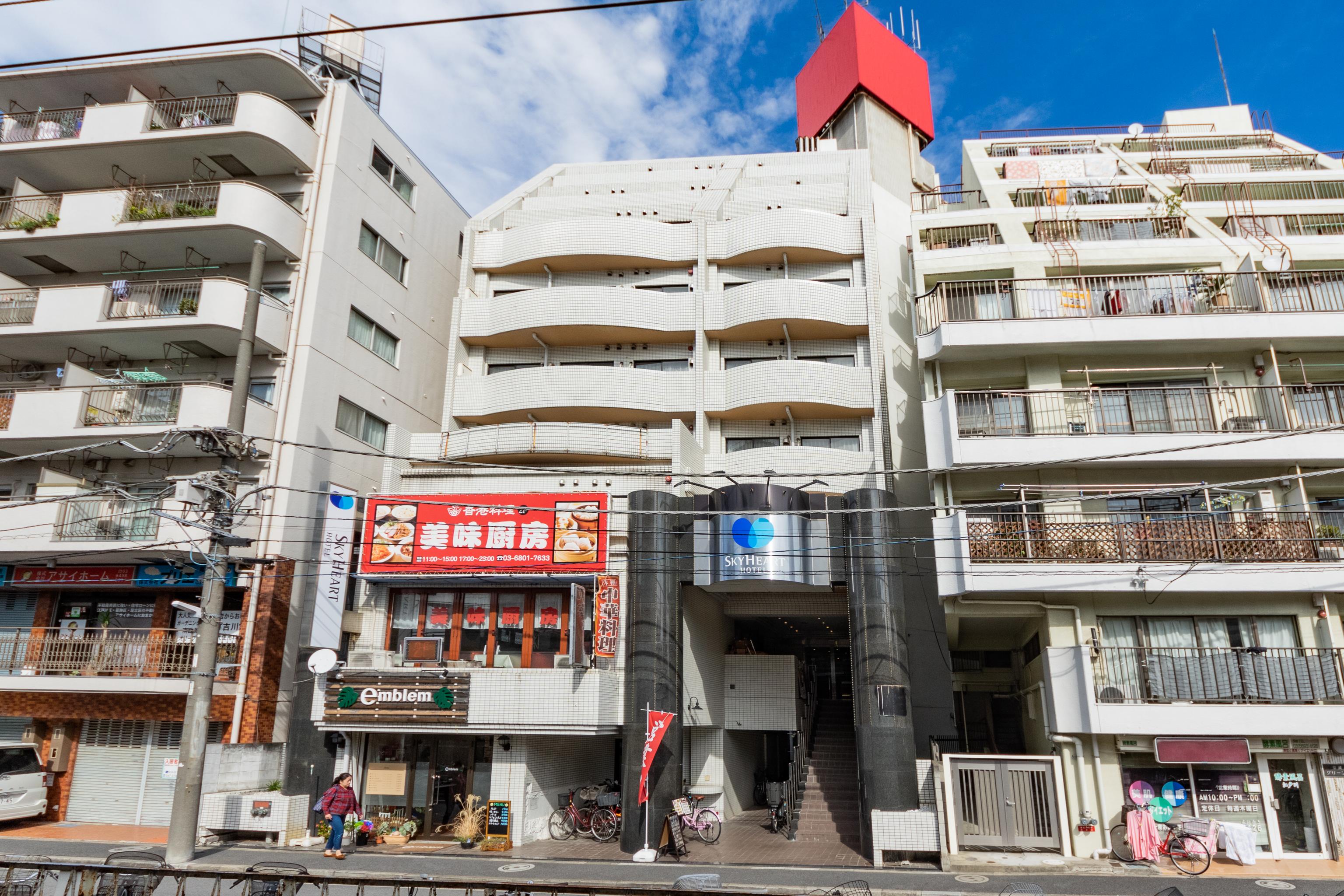 Sky Heart Hotel Koiwa Tokio Exterior foto